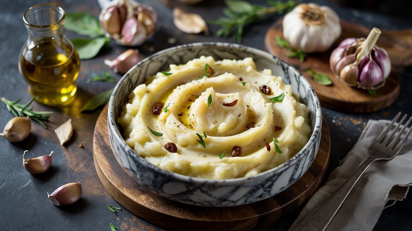12 roasted garlic mashed potatoes infuse gndrtfmlqlut dtqxjc41a ggw6a
