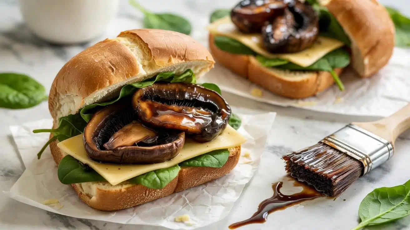 Balsamic sandwich with spi