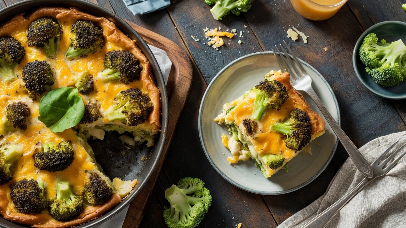 Broccoli cheddar breakfast bake a hea a5