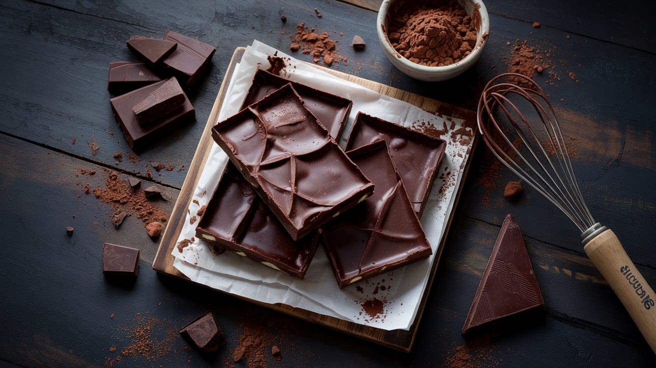 Flourless chocolate bars a dramatic o zrbeer2os i8ja