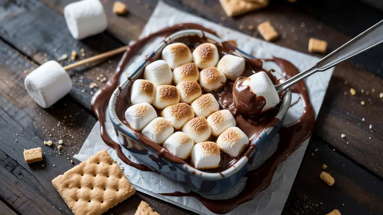 Mini s mores dip a rustic cozy top do