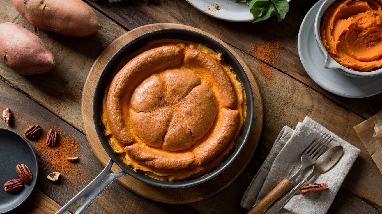 Sweet potato souffle a cozy top down nn e6geffiw