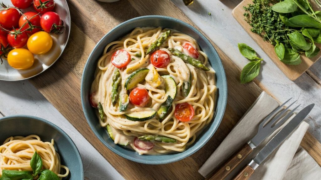 16 Easy Vegan Pasta Recipes with Creamy Sauces