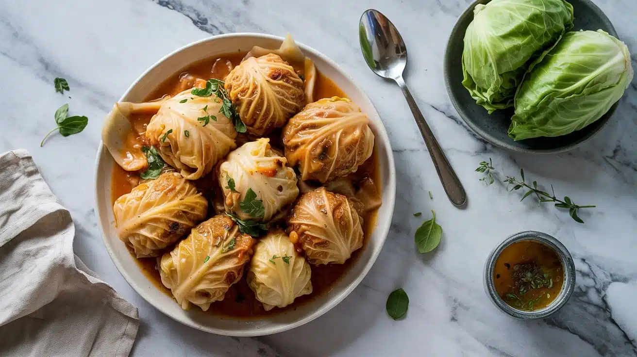 Vegan cabbage rolls