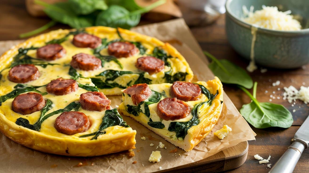 16 frittata with sausage spinach a warm jbmyzw hq tqbk8t esnuoivm mjc59a
