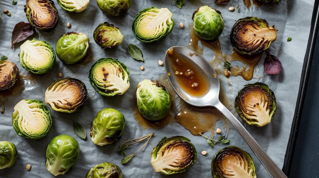 Maple dijon mustard brussels sprouts di17wg