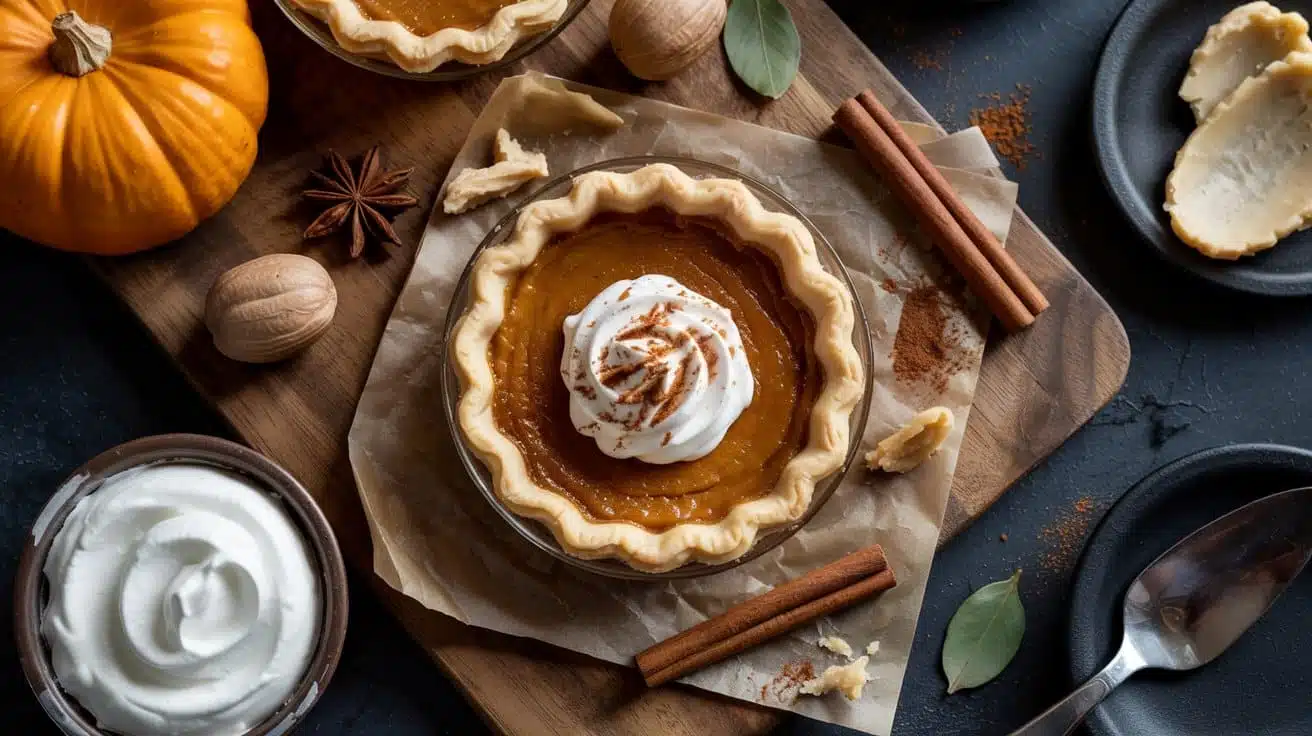 Mini pumpkin pie a fall inspired top