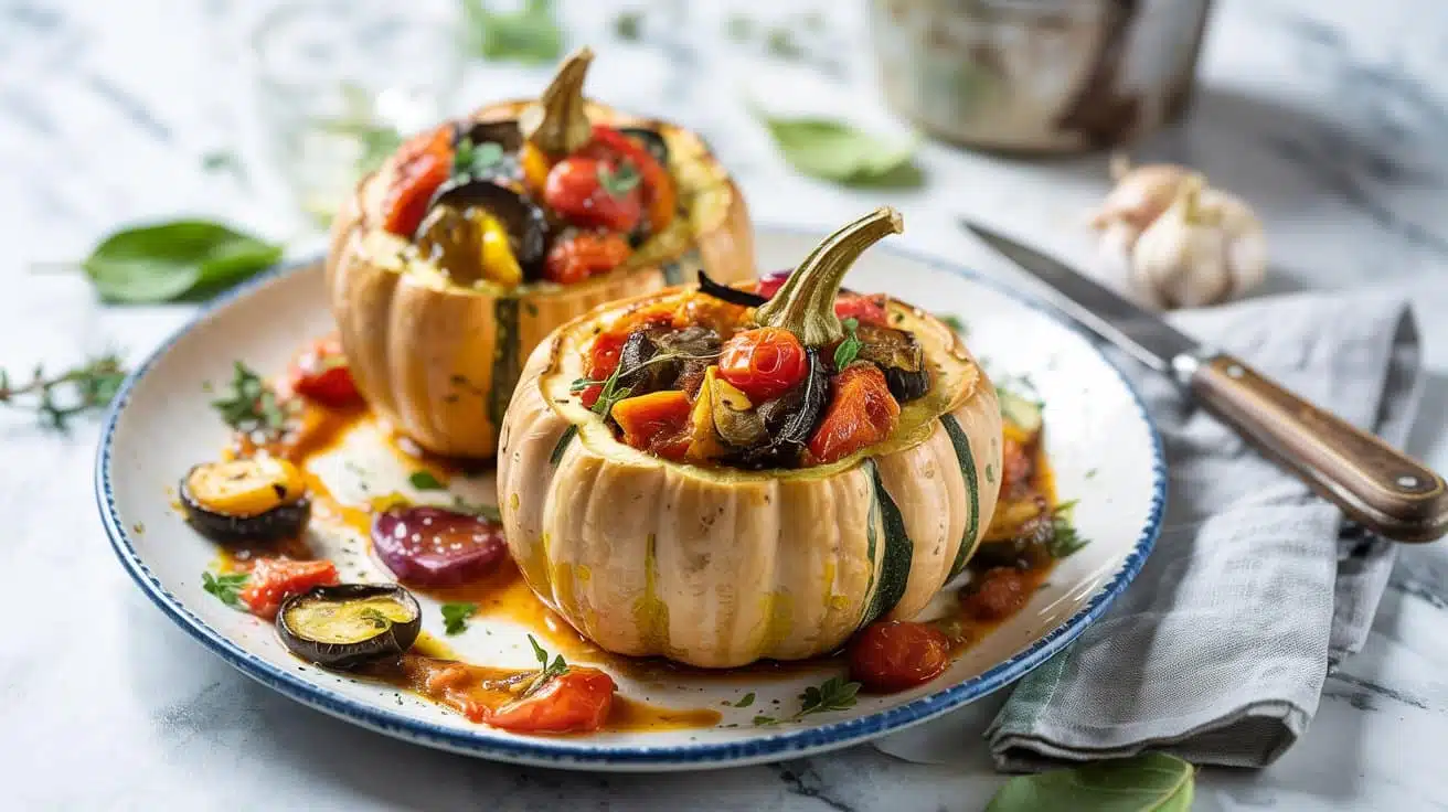 Stuffed squash inspired b