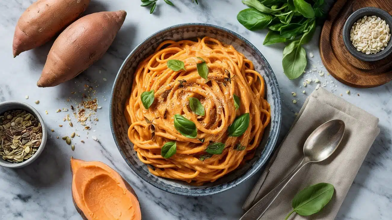 Sweet potato pasta with extra nutriti 8eulaw