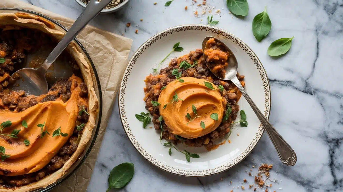 Lentil sweet potato shepherd s pie wi dzgmfq