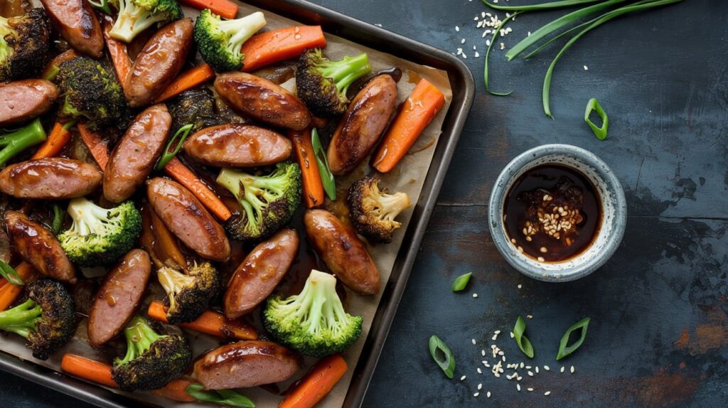 20 One-Pan Roasted Vegetable and Sausage Dinners