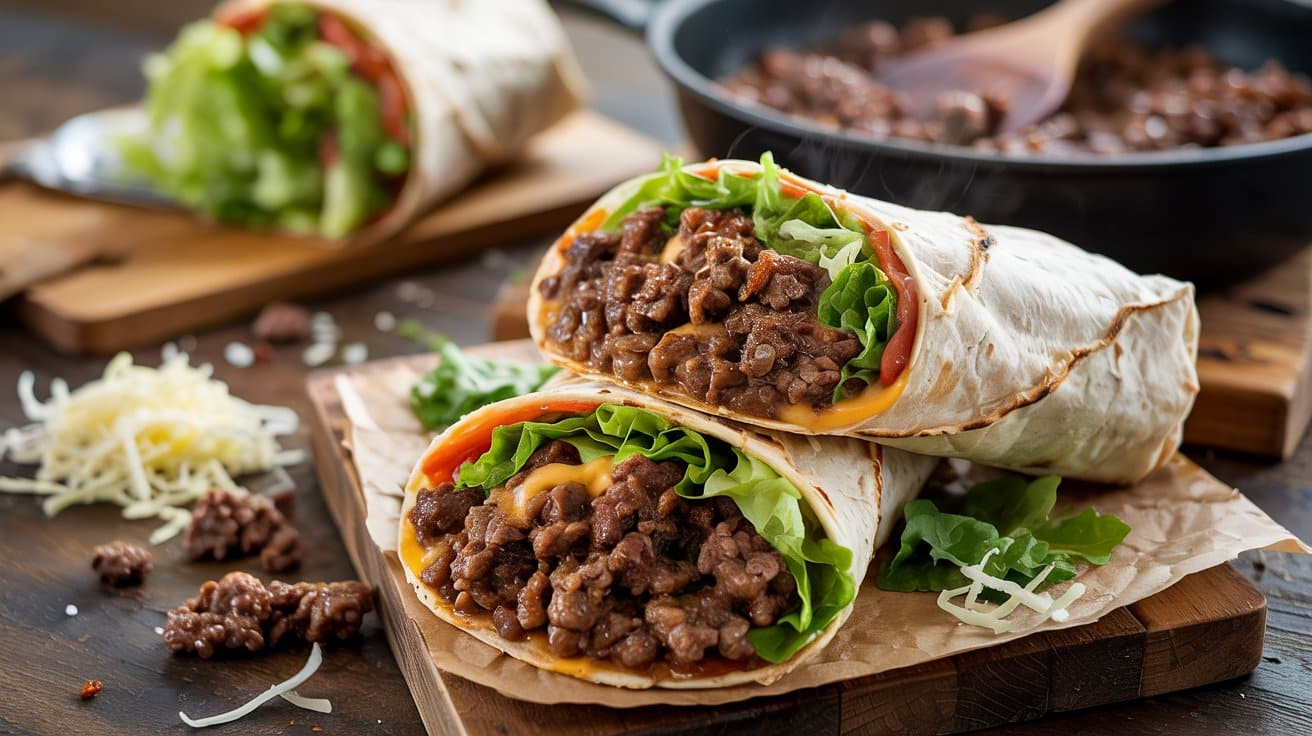 Beef and cheese wraps a hearty rustic gua vtgbufcir ipmujwwbw 9g