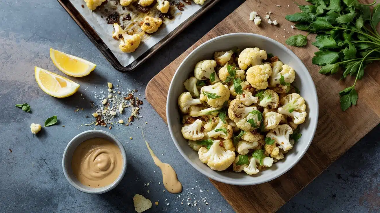 19 cauliflower salad a bright overhead b aeu yxtoouzlsy qfg270 vv8w