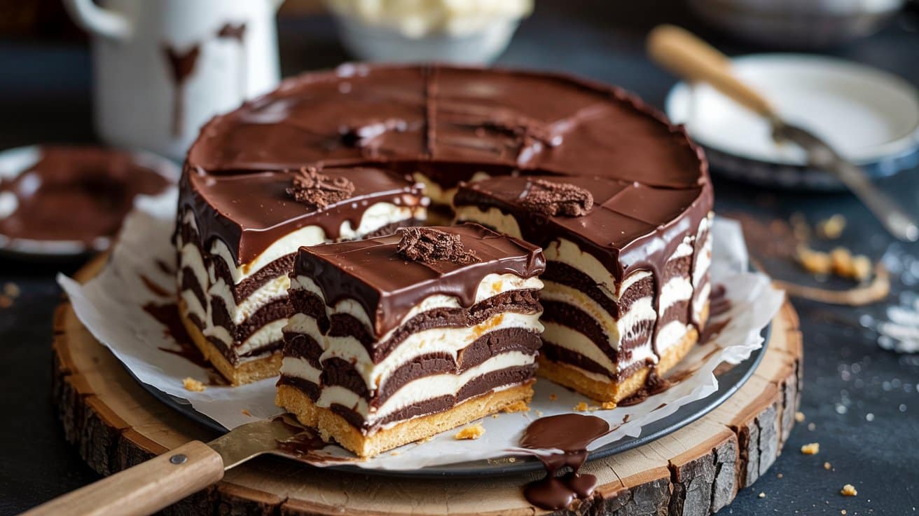 No cream chocolate eclair cake a cozy x hznbv n7q