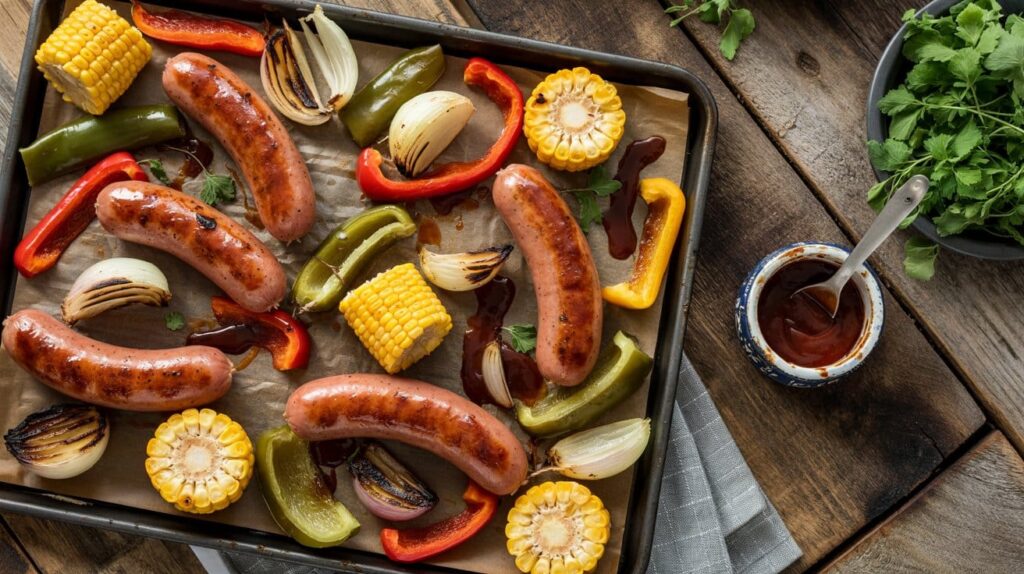 20 One-Pan Roasted Vegetable and Sausage Dinners
