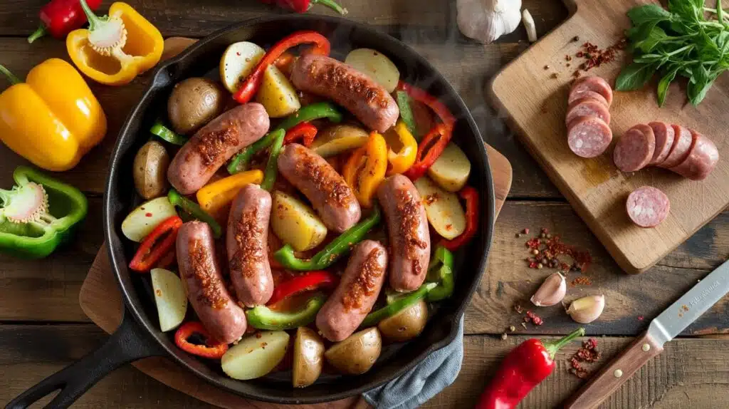 17 Fast One-Pan Spicy Sausage and Potato Dinners Tonight