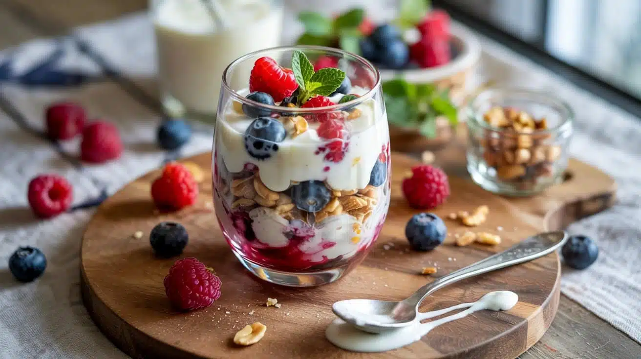 Low carb yogurt parfait a clean but co avcaql