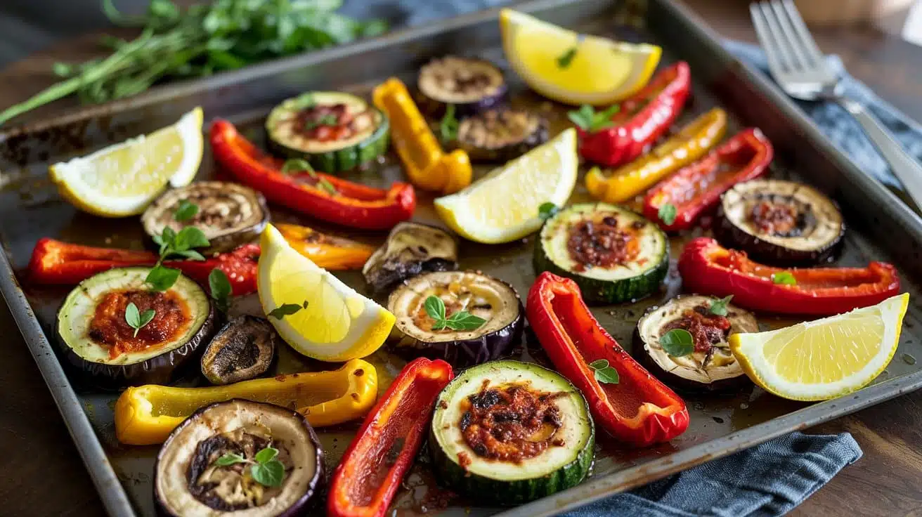 Sheet pan roasted veggie