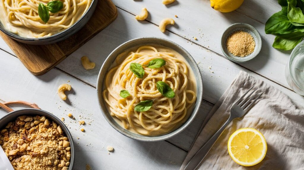 16 Easy Vegan Pasta Recipes with Creamy Sauces