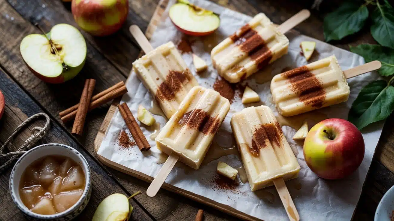 Cinnamon dutch apple pie popsicles a