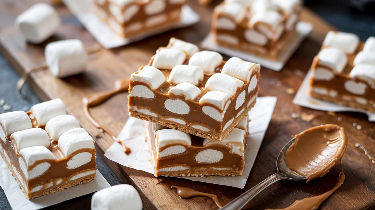 Peanut butter bars a brigh