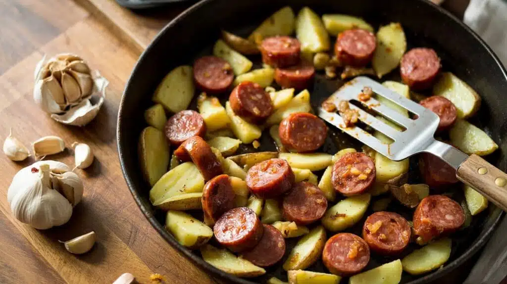 17 Fast One-Pan Spicy Sausage and Potato Dinners Tonight