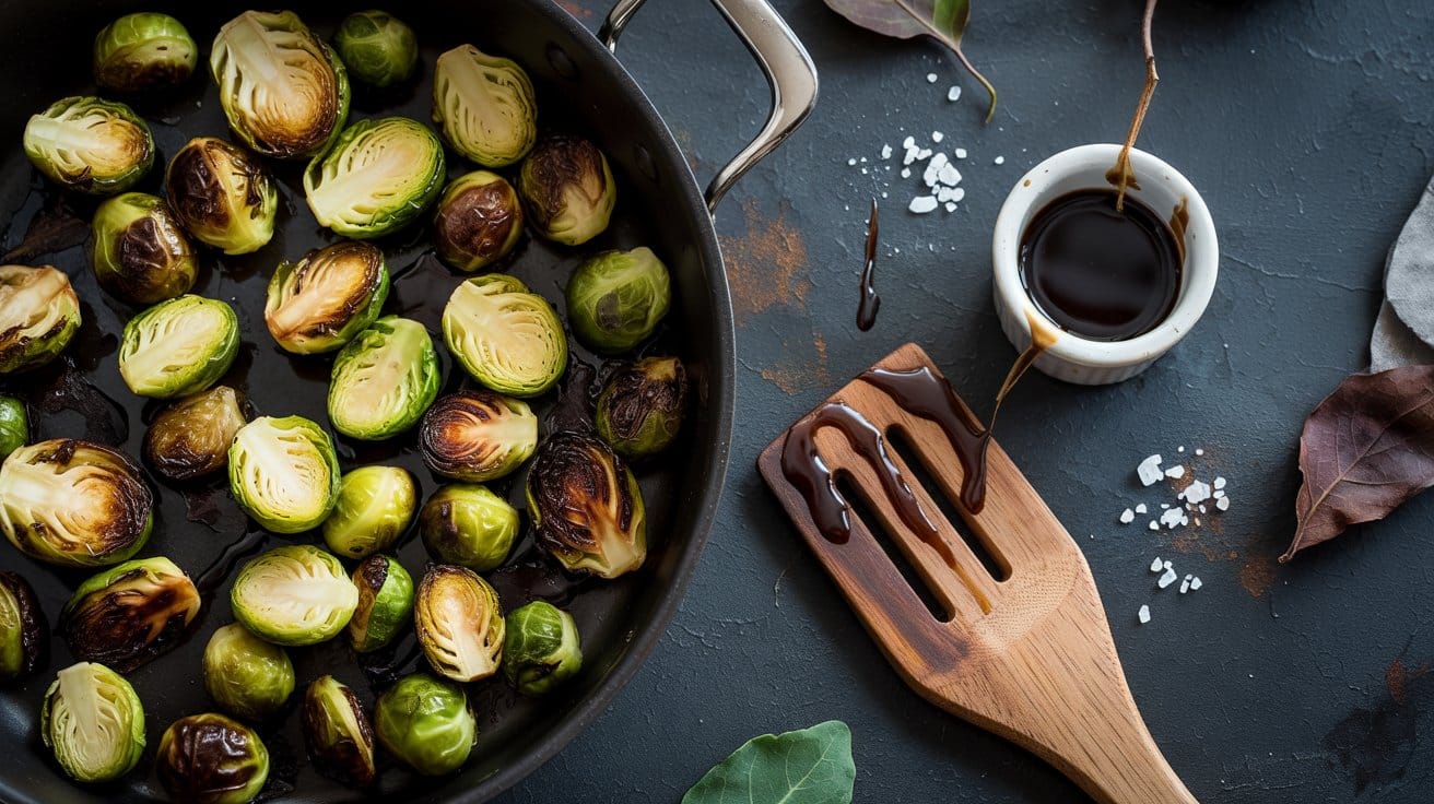 Balsamic roasted brussels sprouts a wa azf0w