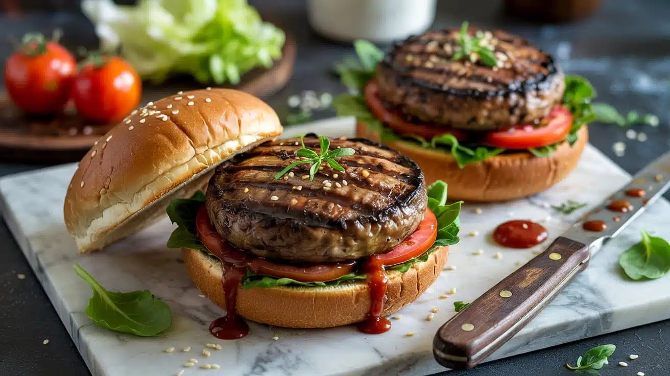 5 marinated portobello mushroom burgers sc3eisnkdcyw