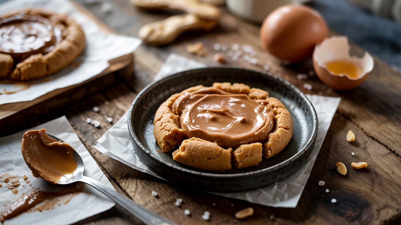 Microwave peanut butter cookie a brigh rhprhn jsw