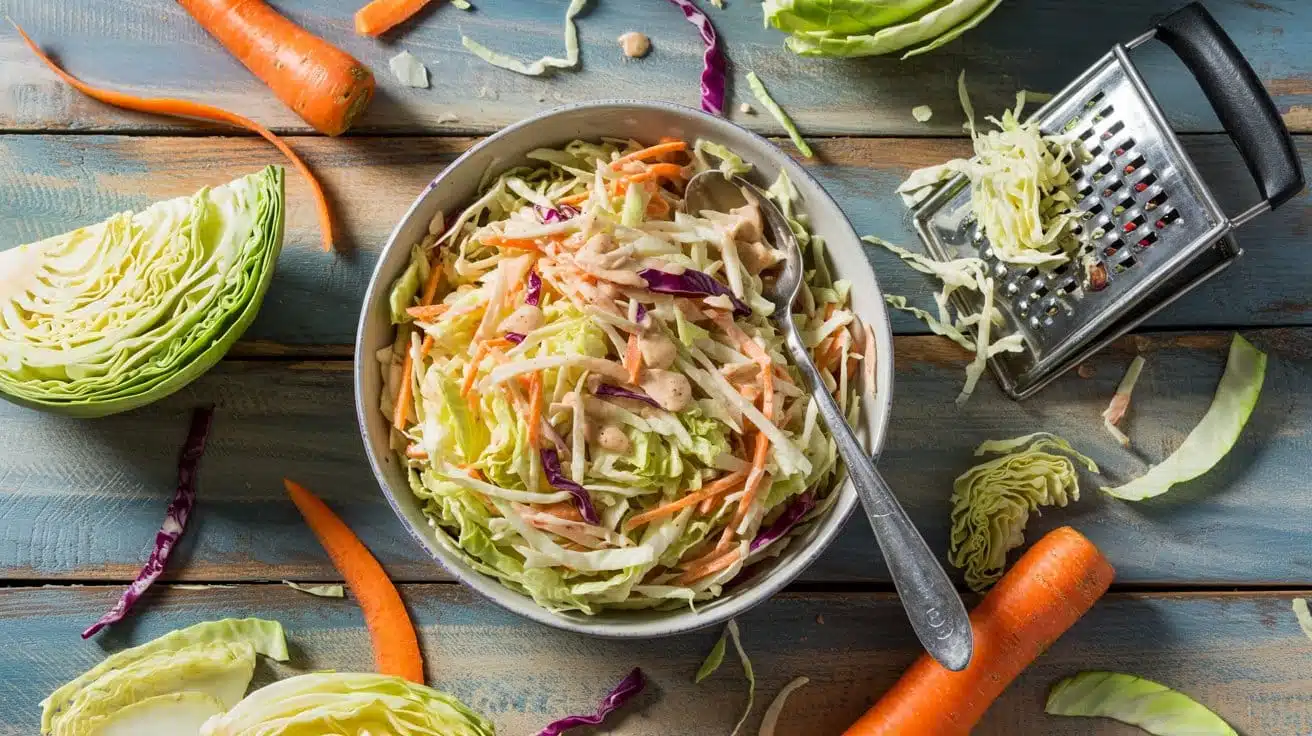 Cole slaw with a twist a bright messy w