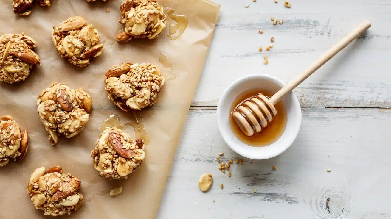 Simple sesame seed crunch a nciqilv1s knzkh