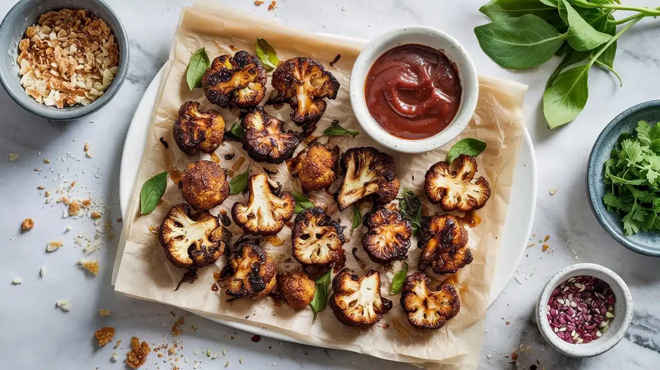 Vegan smoky bbq bites snac a