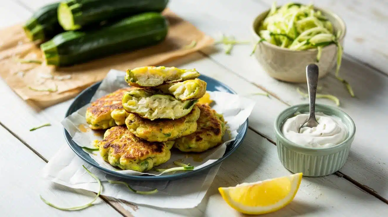 Zucchini and cheese fritters a bright m8rvfeuq wxsloa