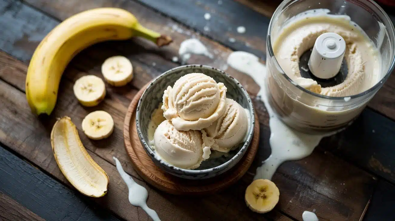 Banana ice cream