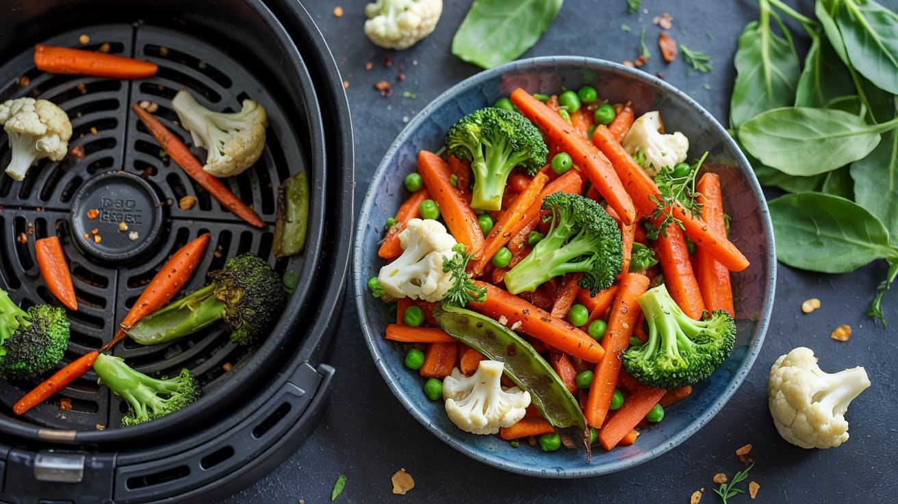 Crispy air fried vegetable medley a br ddc5