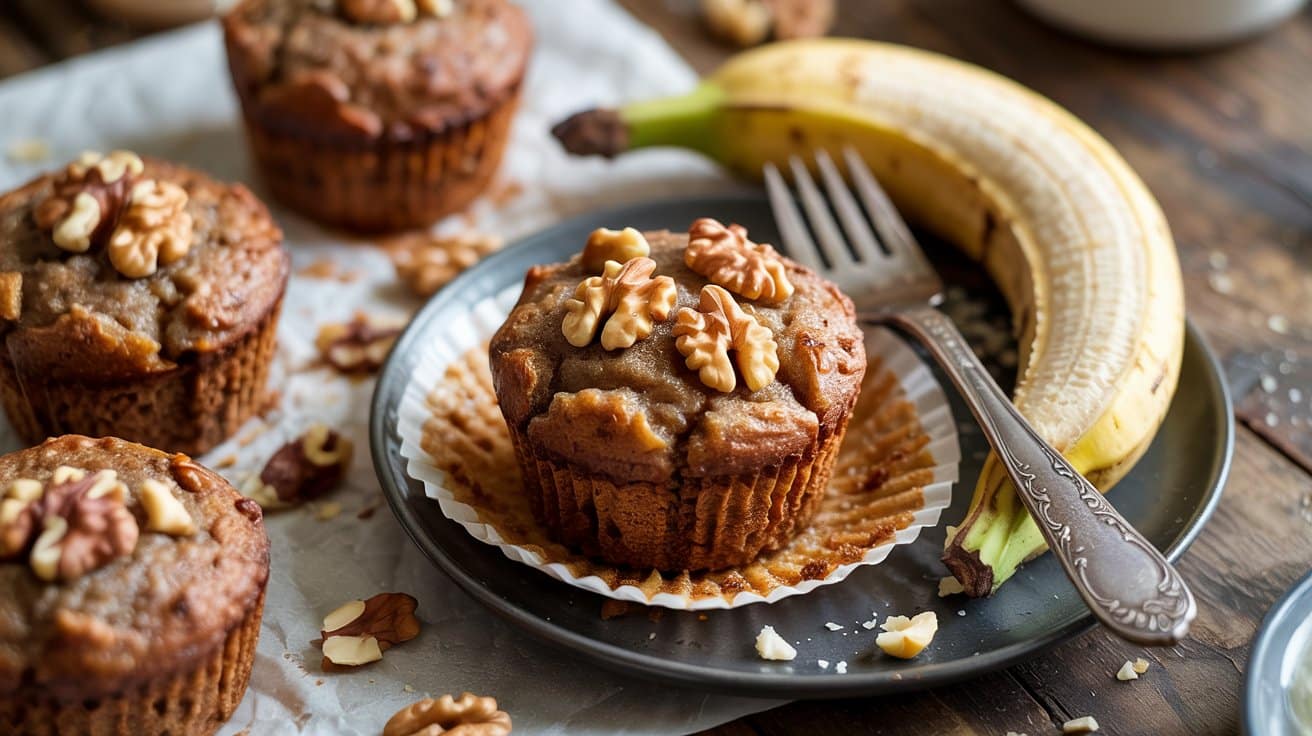 Keto banana nut muffins a hearty top d ll4nlz ar4q