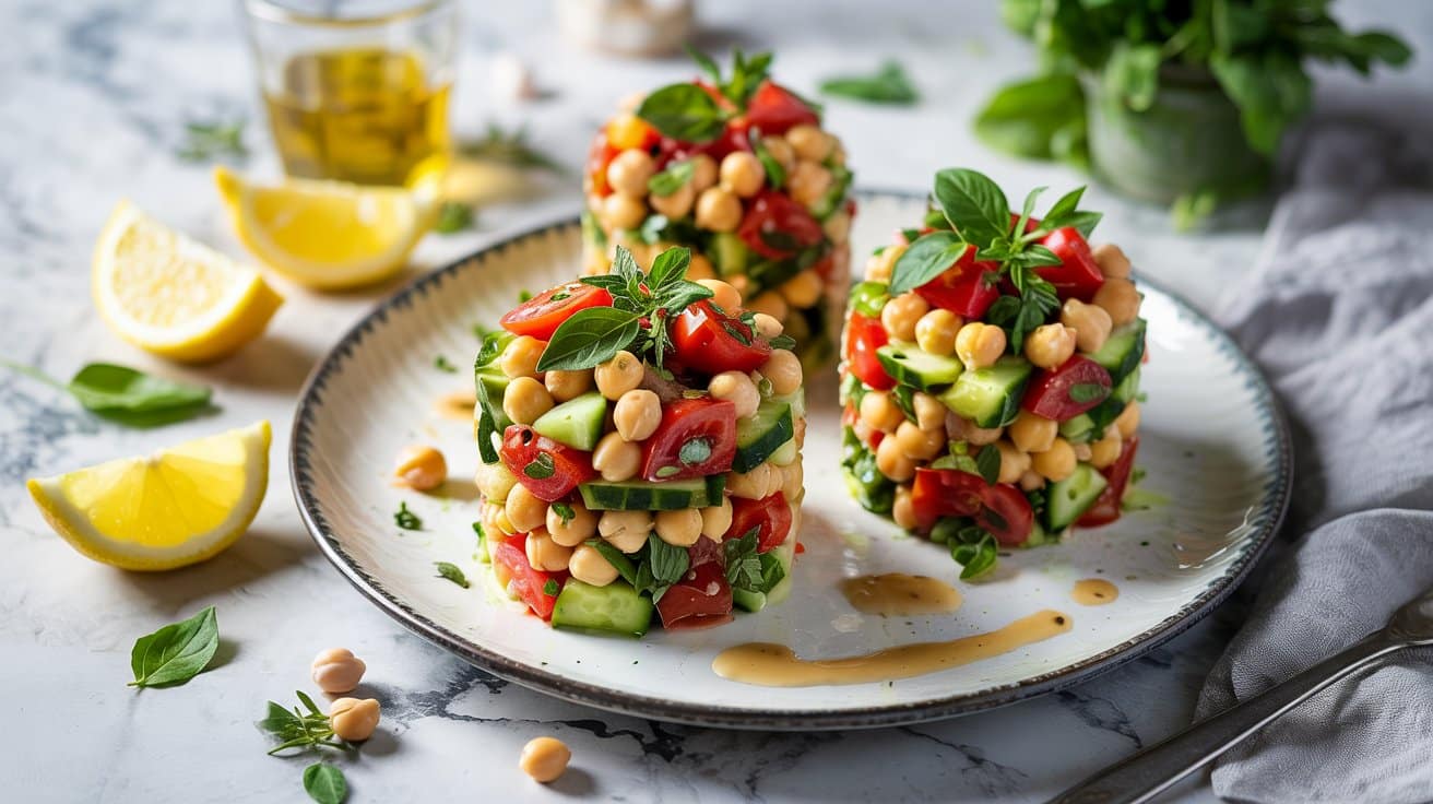 Chickpea salad towers wi 0pg i jbnyhhqjs