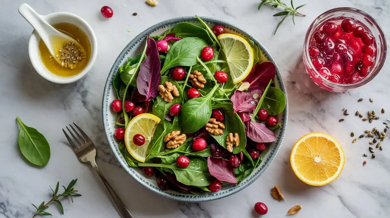 Vegan cranberry and walnut salad a bri njqdbo