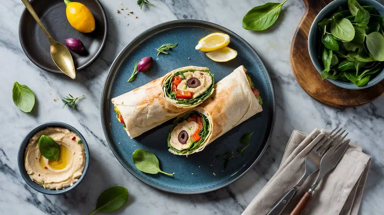 Hummus and veggie classi