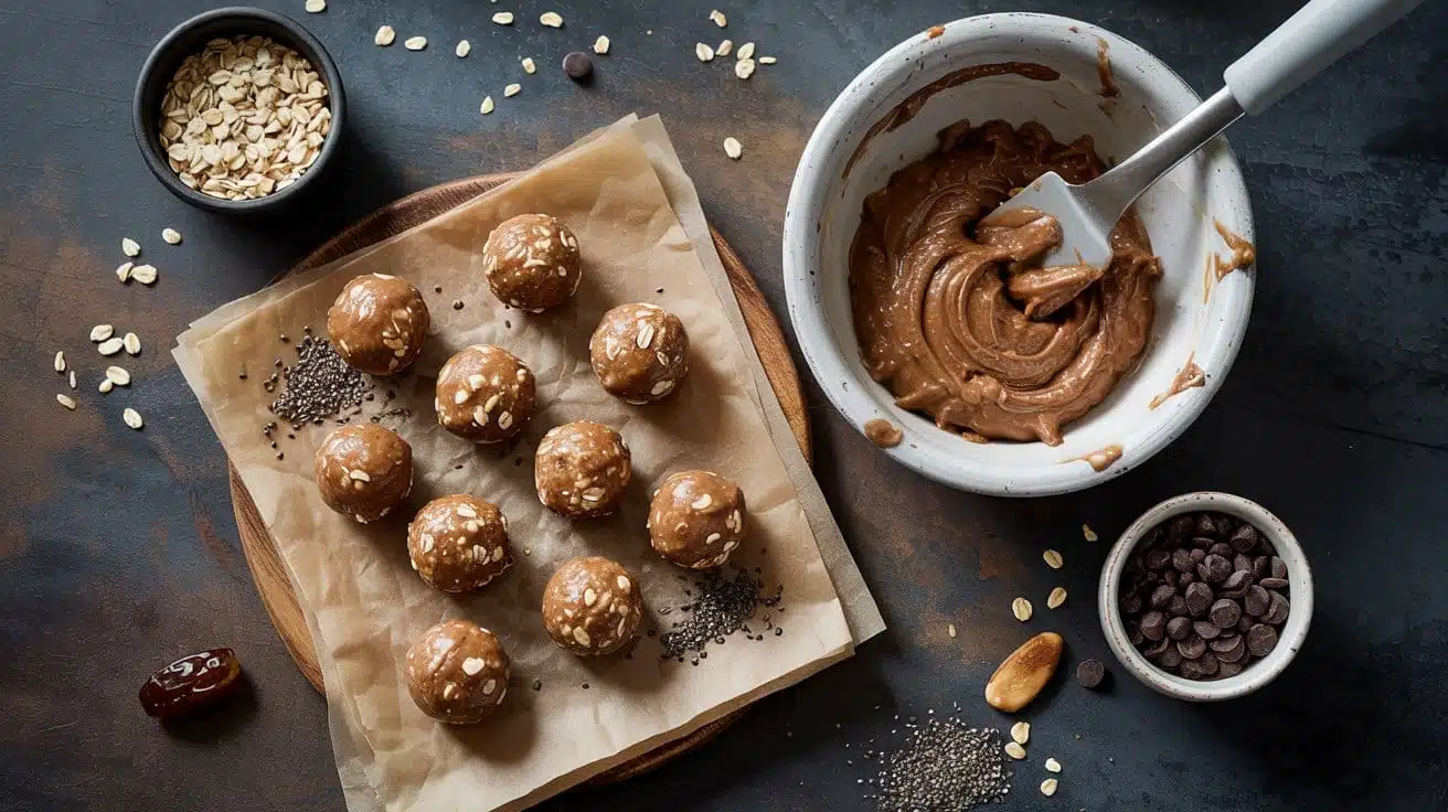 Nut butter energy bites a cozy top dow j9up