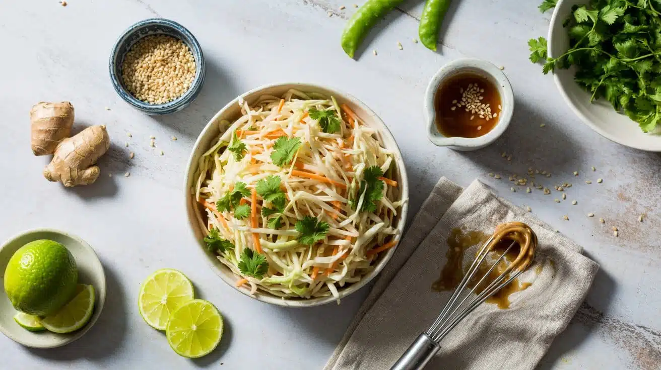 Asian sesame slaw a crisp top down ima