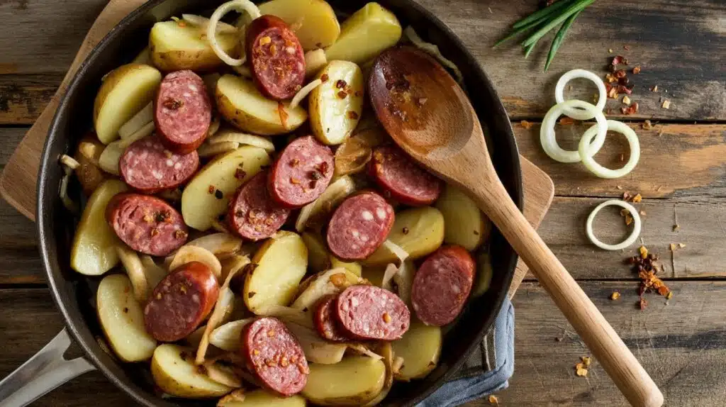 17 Fast One-Pan Spicy Sausage and Potato Dinners Tonight