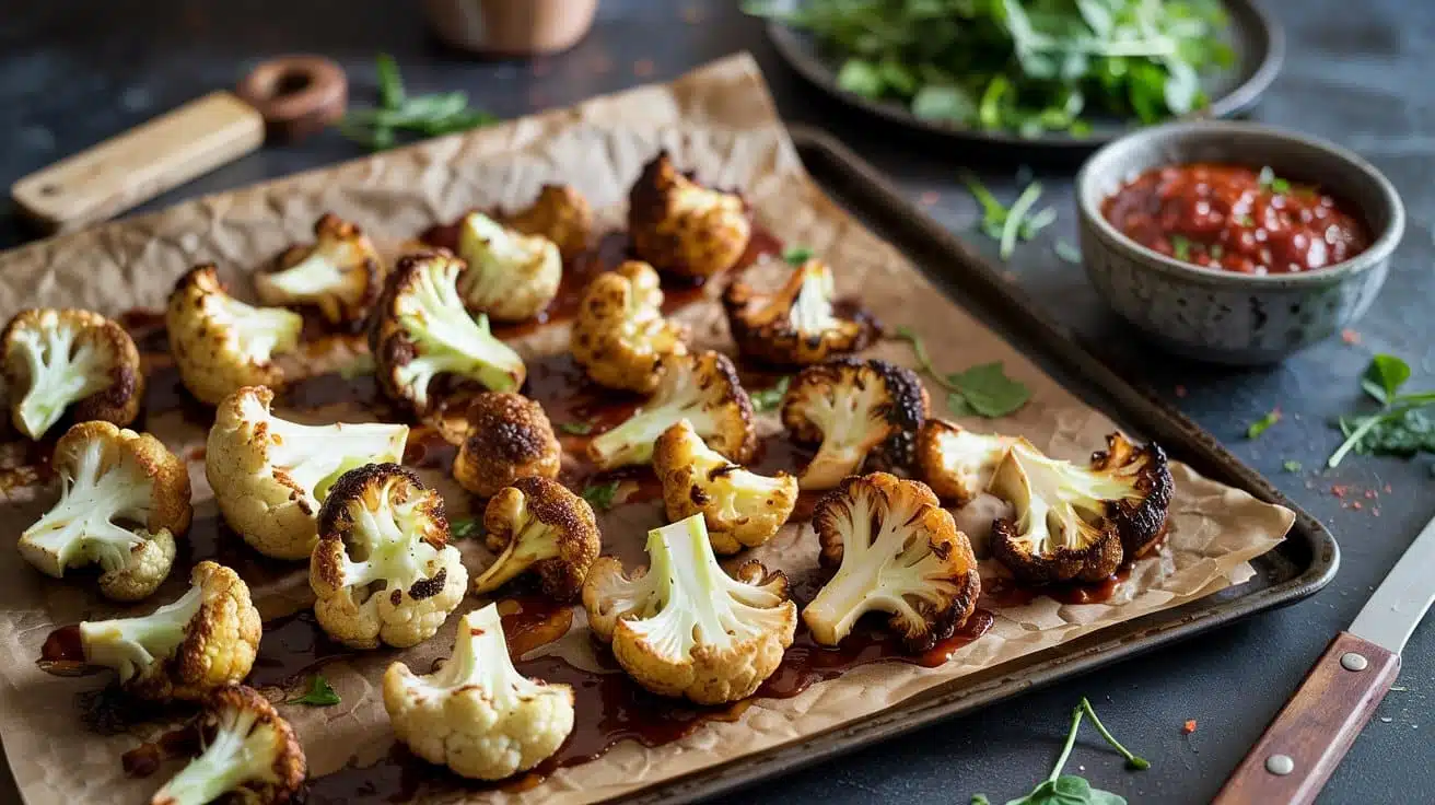 Sheet pan bbq bites roaste