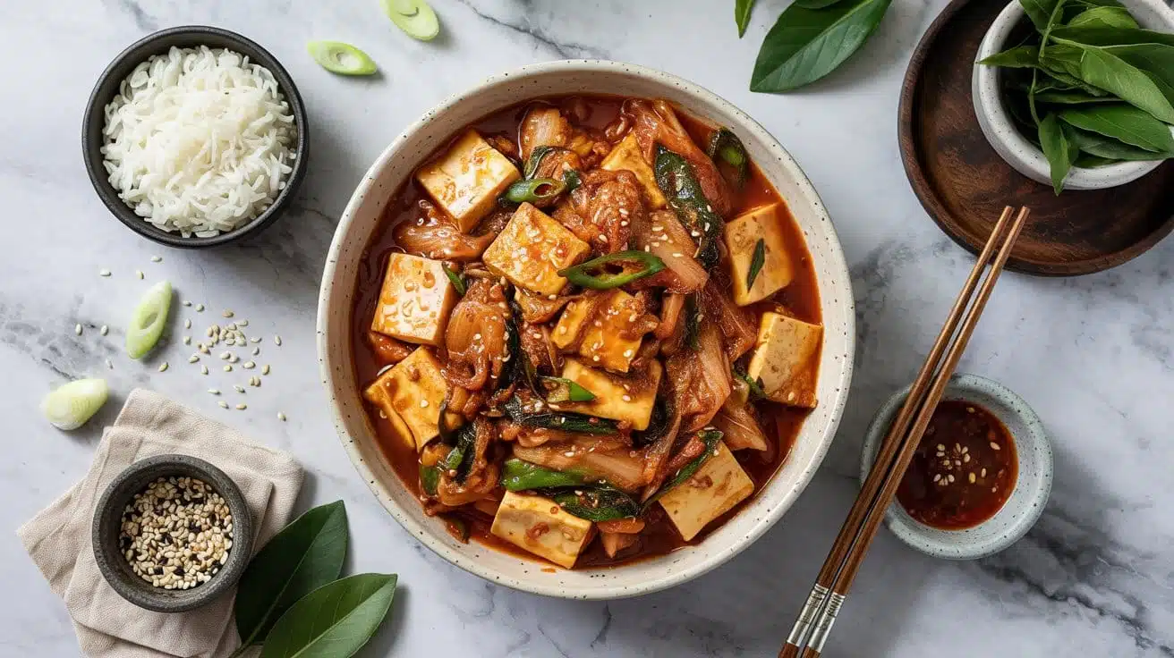 1 spicy tofu kimchi stir fry with vibran jjuj4crxw plynfiq