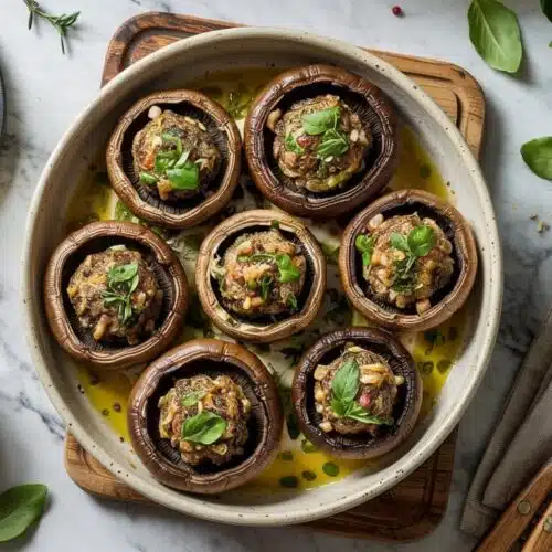 Stuffed mushrooms loaded wi yq