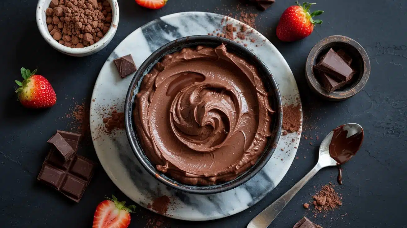 Chocolate hummus