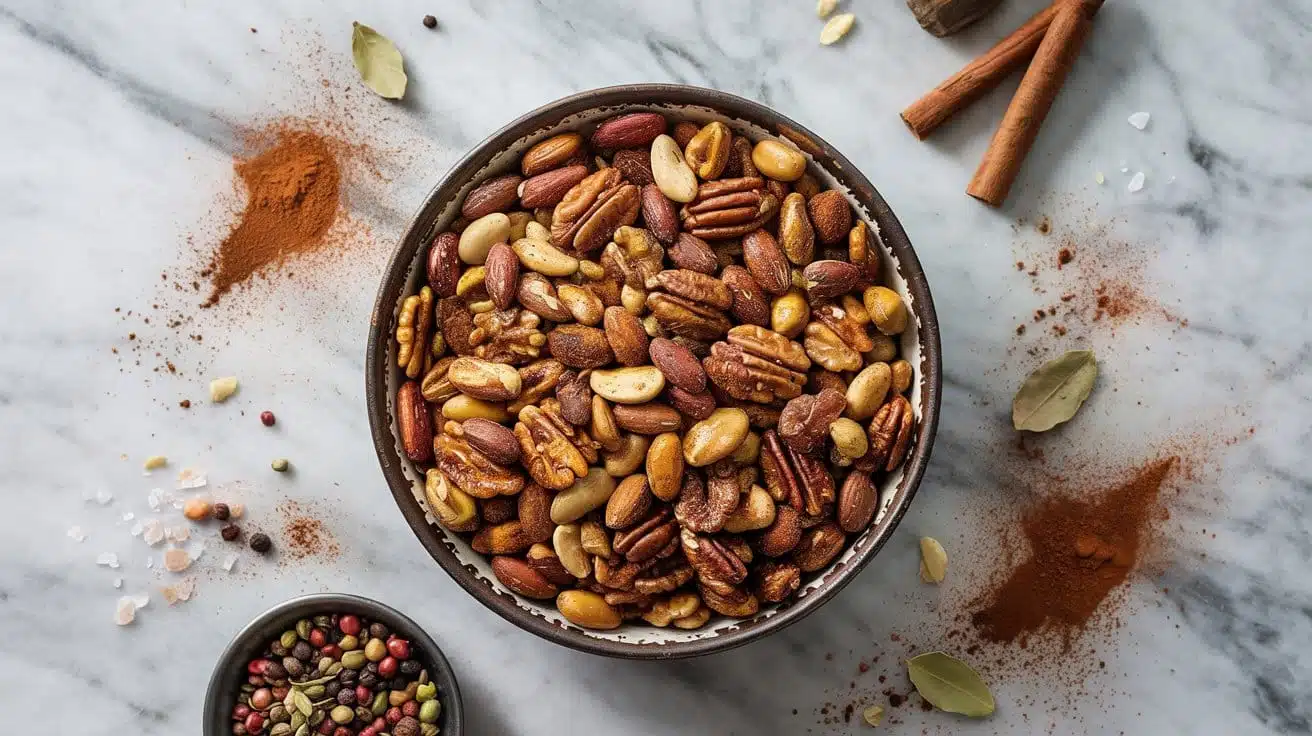Spiced nuts and seeds