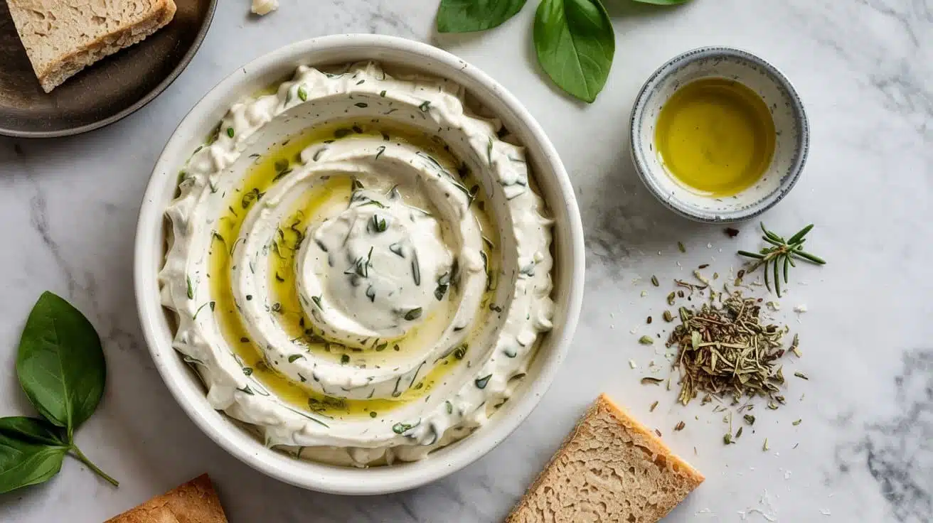 Italian herb tofu dip