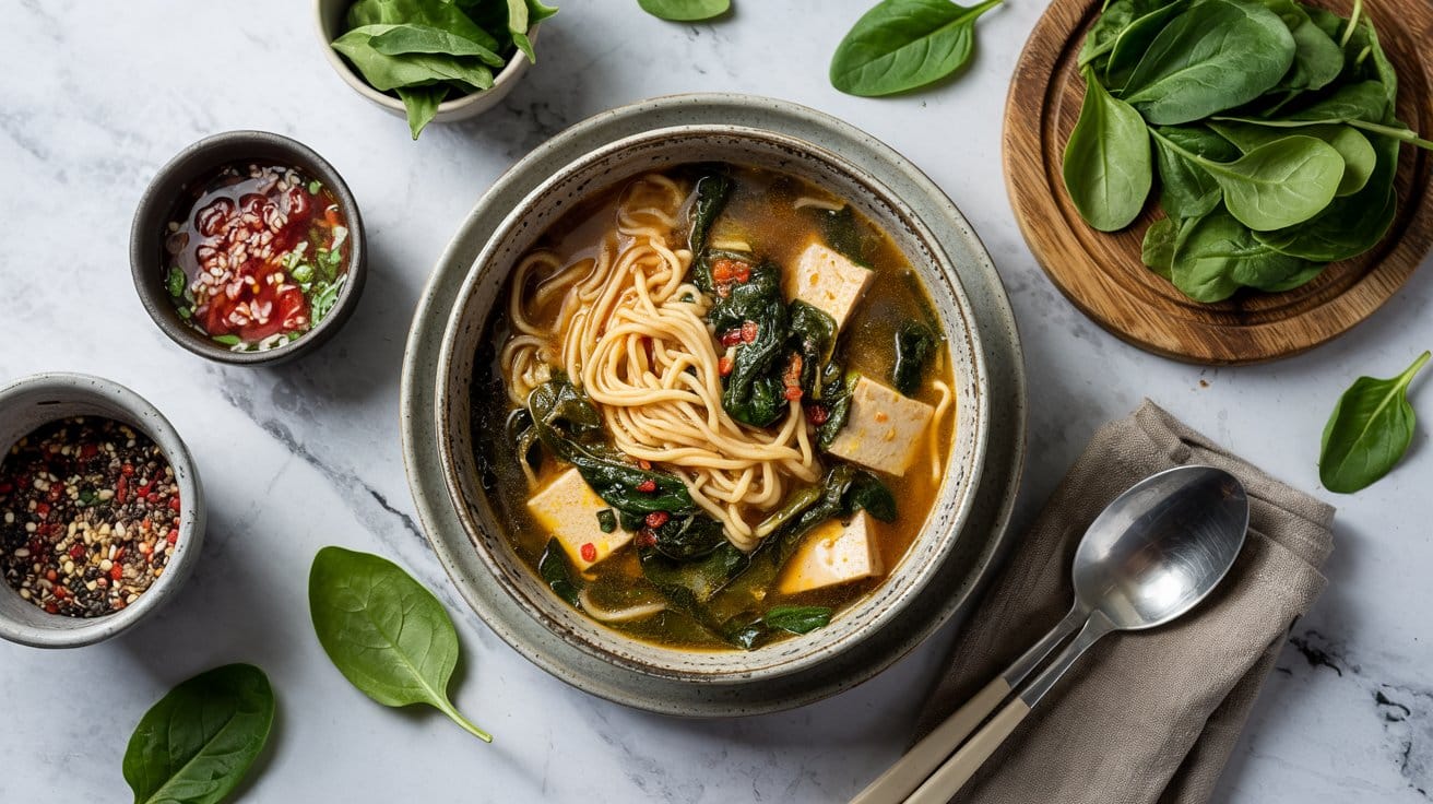 Spinach and tofu soup feat pphnvq zycyz2