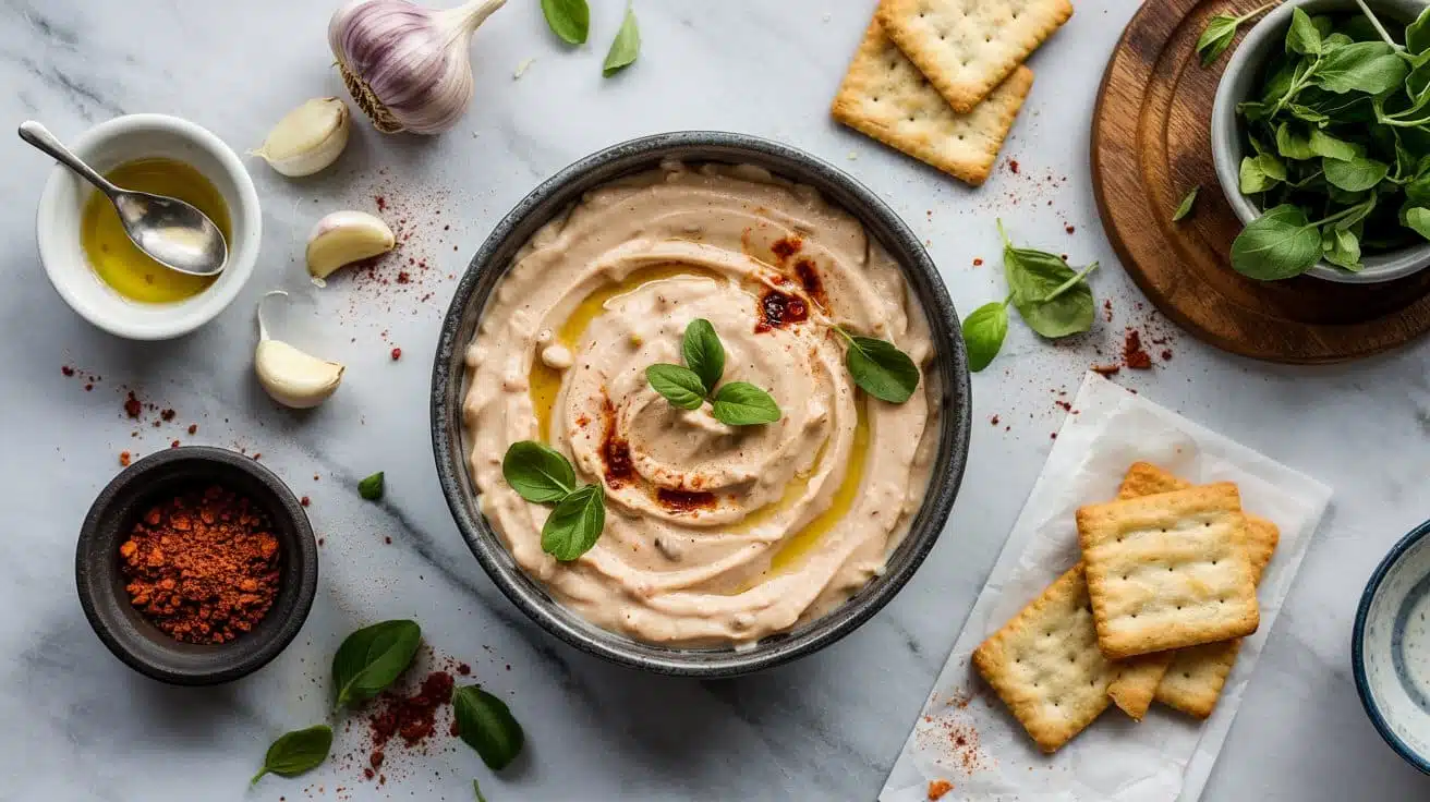 Chipotle white bean dip